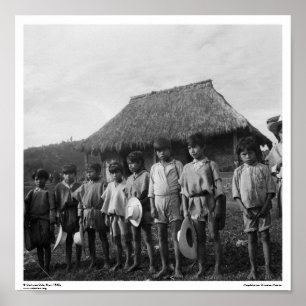 Poster Tzotzil Maya ~ Magdalenas, Chiapas, Mexico