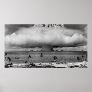 Poster U.S. Operation Crossroads The Baker Explosion
