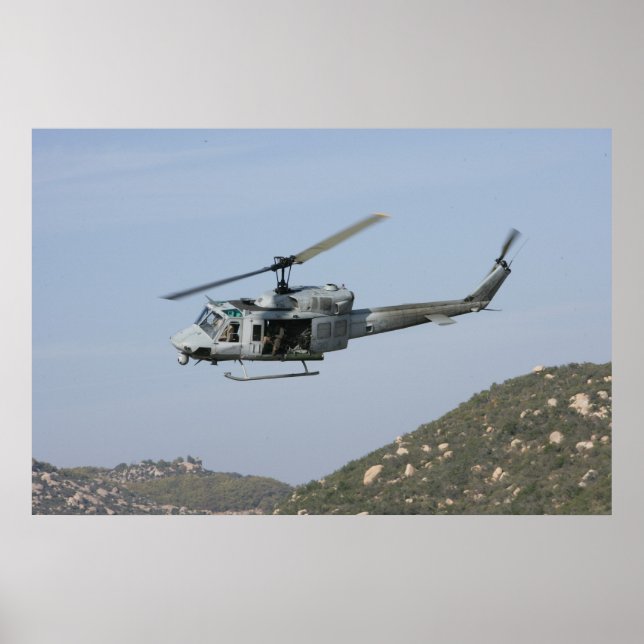 Poster UH-1N Huey (Devant)