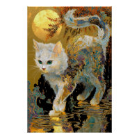 Ukiyo-e Cat | L'art des blocs de bois japonais