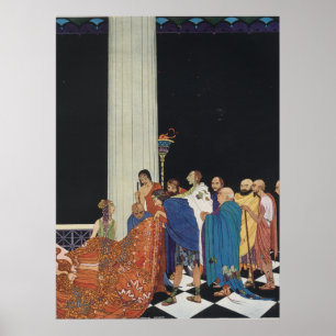 Poster Ulysse dans le Palais de Circe