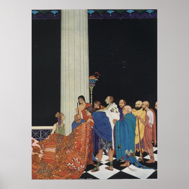 Poster Ulysse dans le Palais de Circe (Devant)