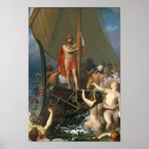 Poster Ulysse et les sirènes