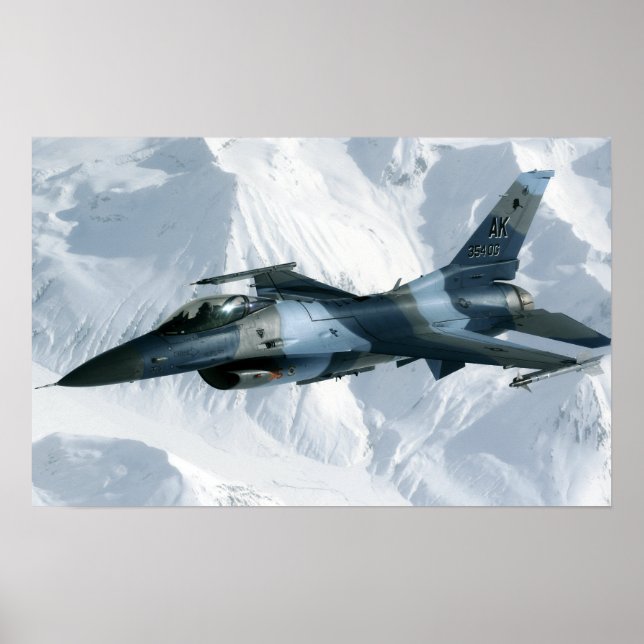 Poster Un agresseur F-16 (Devant)