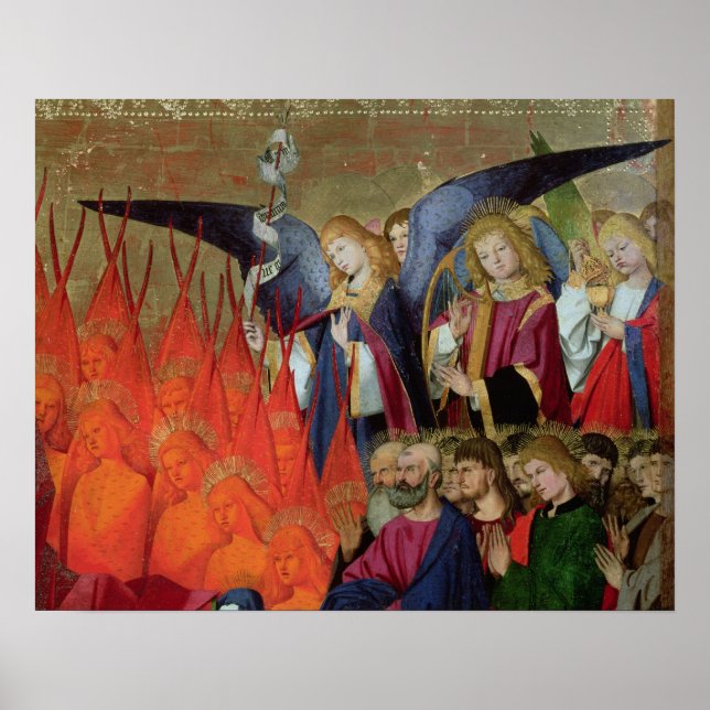 Poster Un Ange, du "couronnement de la Vierge" (Devant)