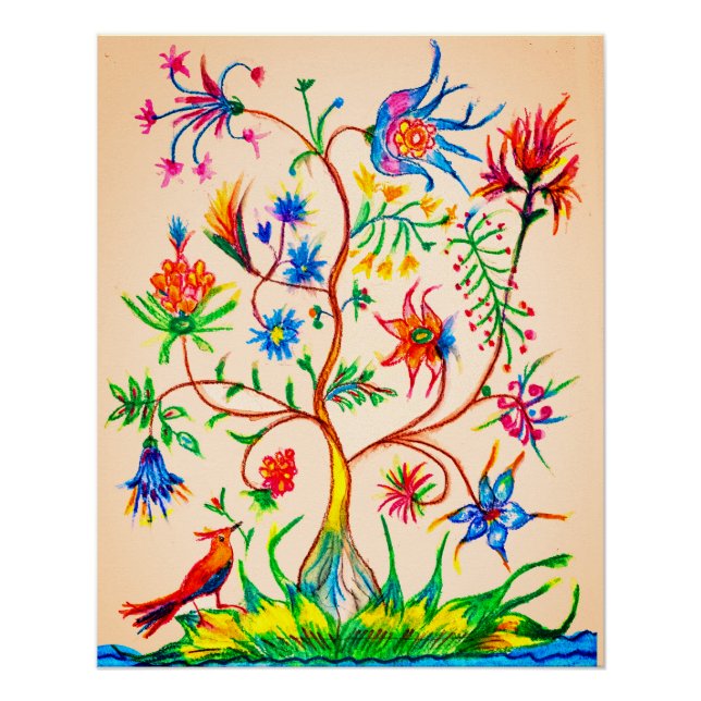 Poster Un arbre de vie (Devant)