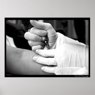 Poster Un Artiste Au Travail