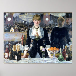 Poster Un Bar Aux Folies Bergere