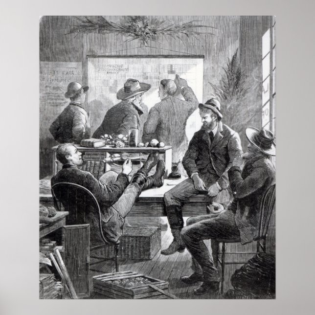 Poster Un bureau foncier du Kansas (Devant)