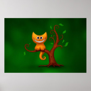 Poster Un Cheshire Kitten