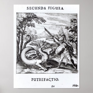 Poster Un chevalier défaisant 'Rot