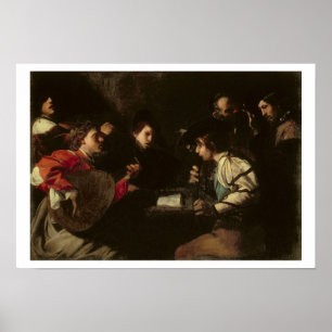 Poster Un concert, c.1610-20 (huile sur la toile)