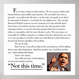 Poster Un discours. Un rêve