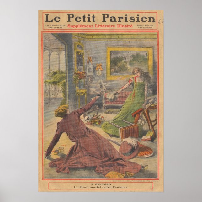 Poster Un duel moral entre les femmes (Devant)