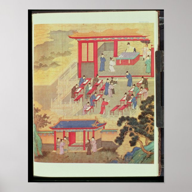 Poster Un examen public chinois ancien (Devant)