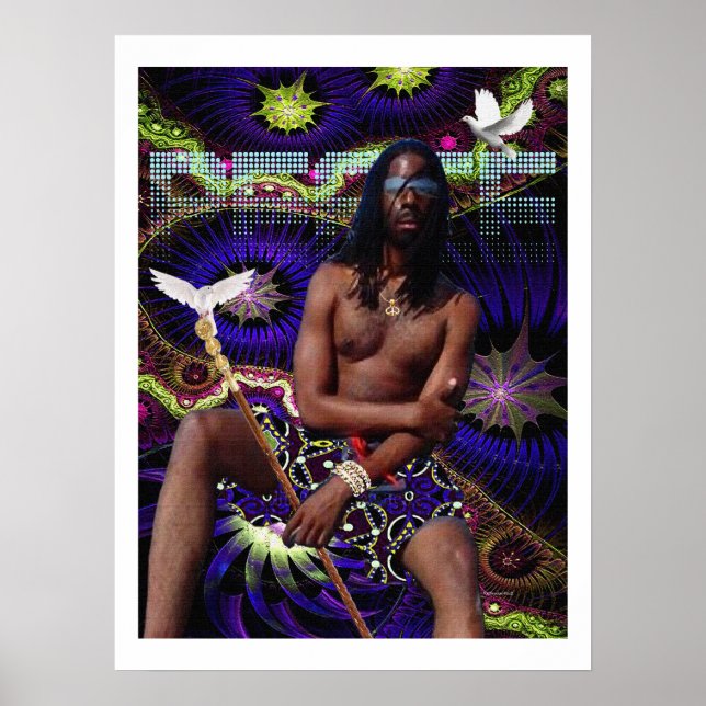 Poster Un homme de paix (Devant)