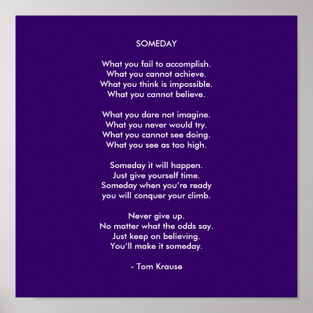 POSTER UN JOUR (Devant)