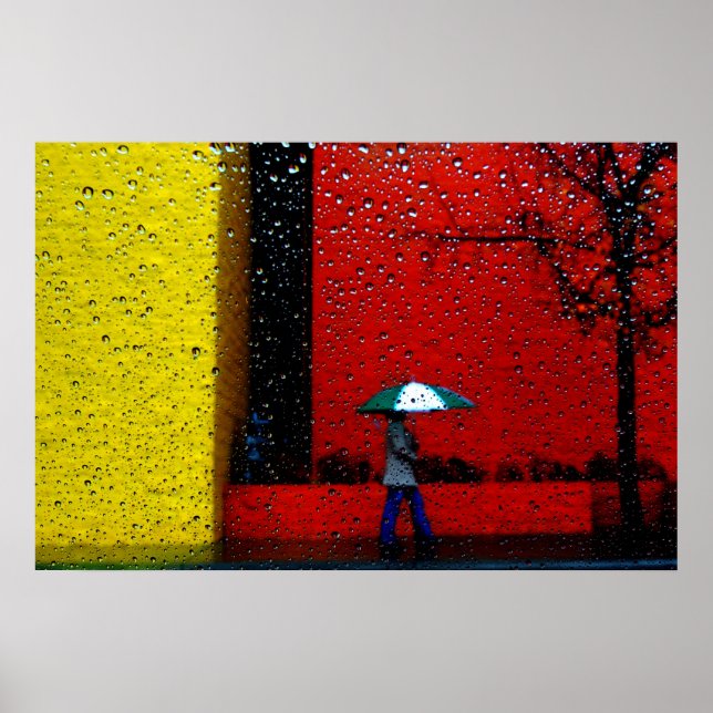 Poster Un jour pluvieux (Devant)