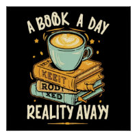 Un livre par jour éloigne la réalité
