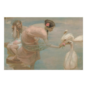 Poster Un matin d'été par Rupert Bunny (1897)