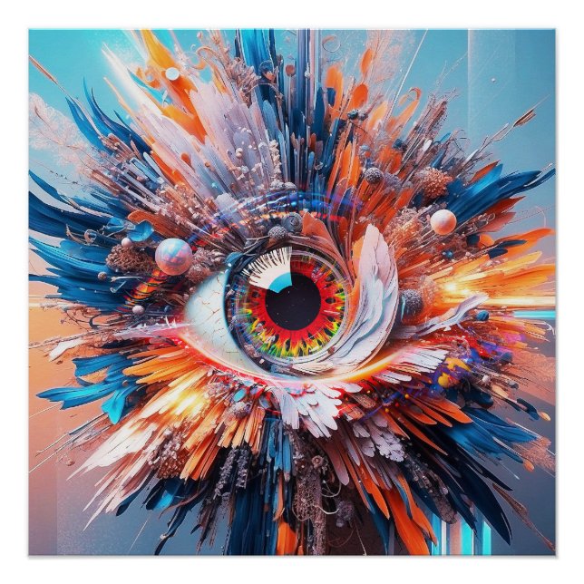 Poster Un Monde De Merveilles Commence Par La Vision (Devant)