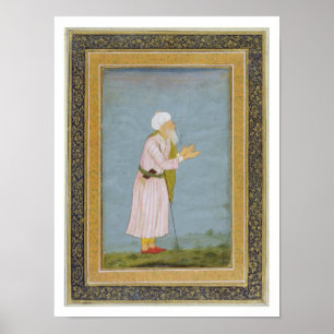 Poster Un personnage religieux musulman, de petit Al de