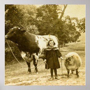 Poster Un Petit Enfant Les Dirige