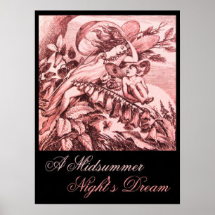 POSTER UN RÊVE D'UNE NUIT D'ÉTÉ / FÉE TITANIA