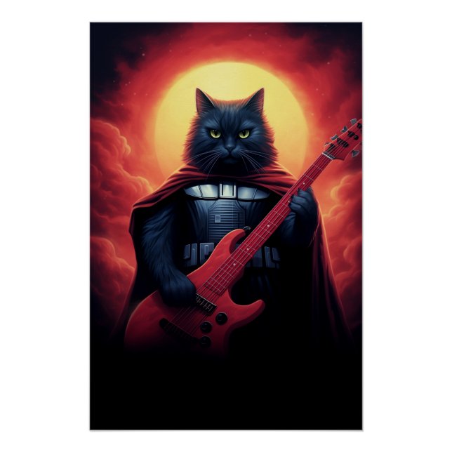 Poster Un Riff qui secoue le Cosmos | Seigneur des chats  (Devant)