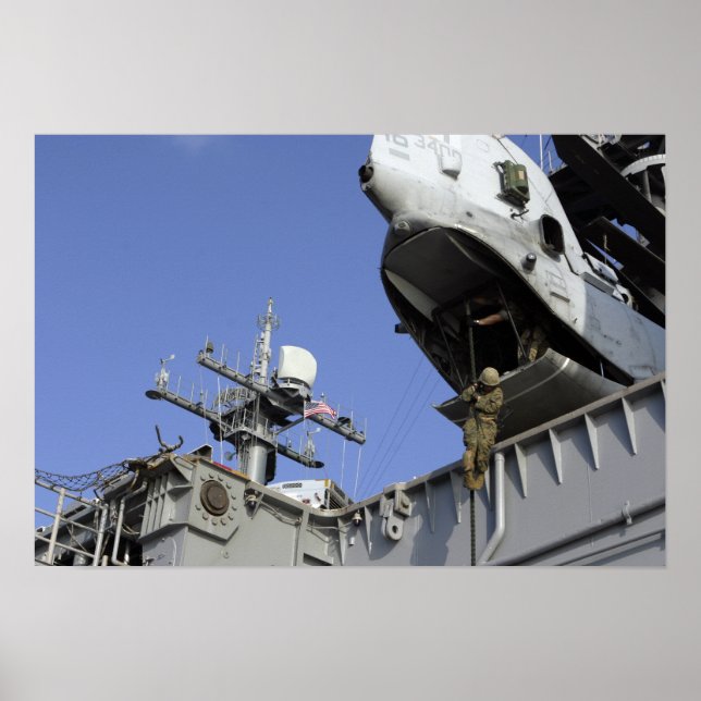 Poster Un soldat à cordes rapides (Devant)