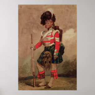 Poster Un soldat des soixante-dix-neuvième montagnards