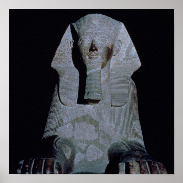 Poster Un sphinx de la reine Hatshepsut (Devant)