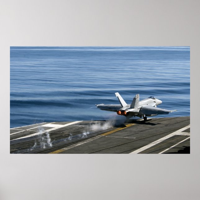 Poster Un Super Hornet F/A-18E (Devant)