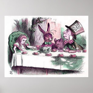 Poster Un Tea Party Pastels