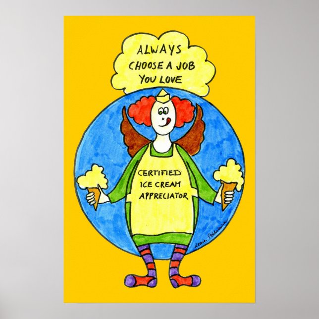 Poster Un travail que vous aimez (Devant)