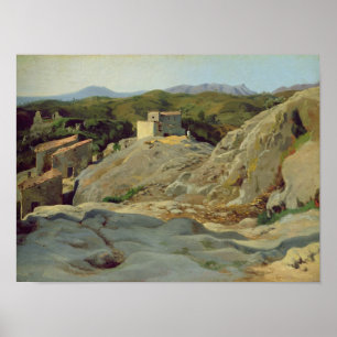 Poster Un village dans les montagnes