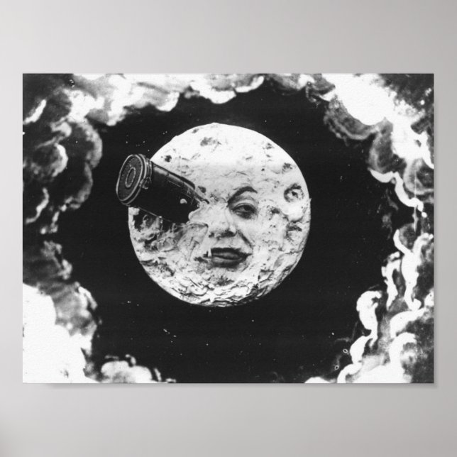 Poster Un voyage sur la Lune (Devant)