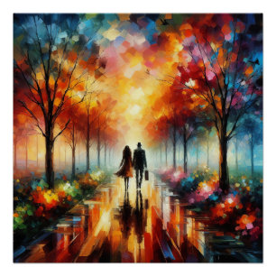 Poster Un voyage vibrant ensemble