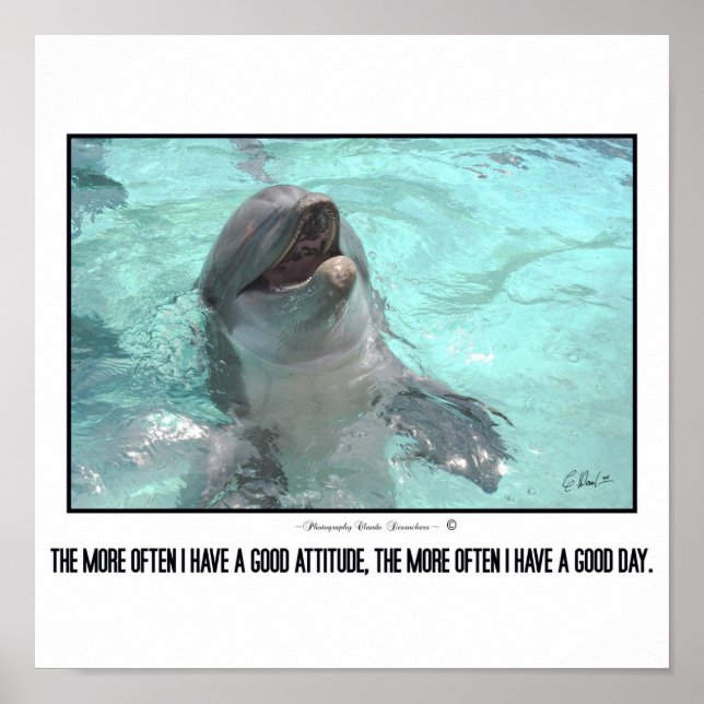 Poster Une bonne attitude (Devant)