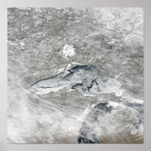 Poster Une couverture de glace relativement rare