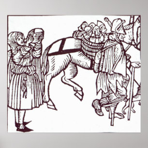 Poster Une famille de mendiant