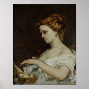Poster Une femme avec bijoux, 1867