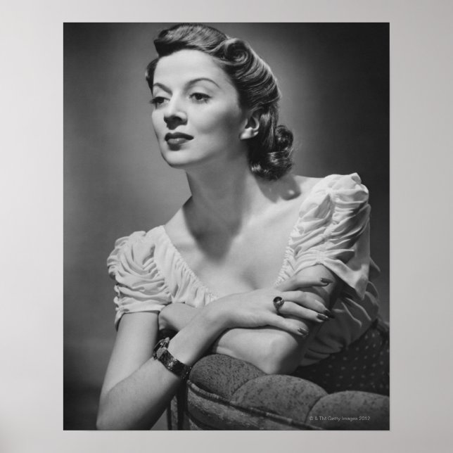 Poster une femme dans Studio (Devant)