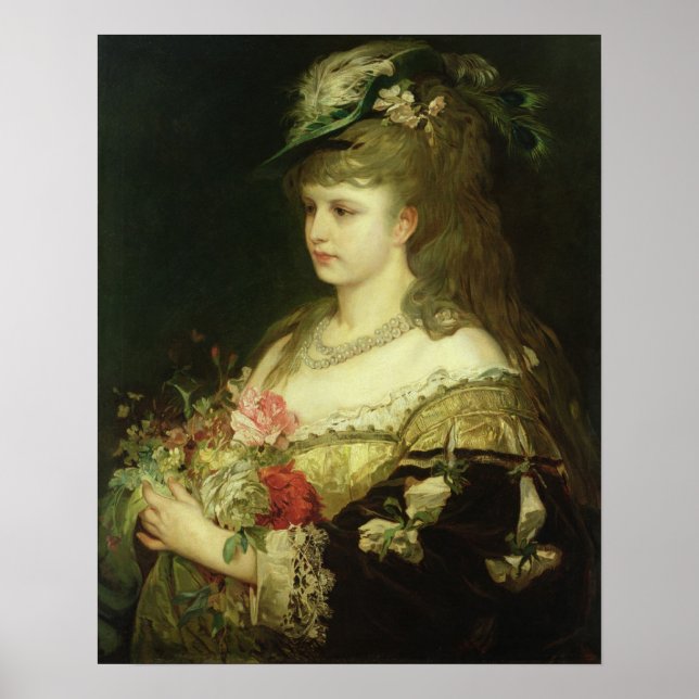 Poster Une jeune fille (Devant)