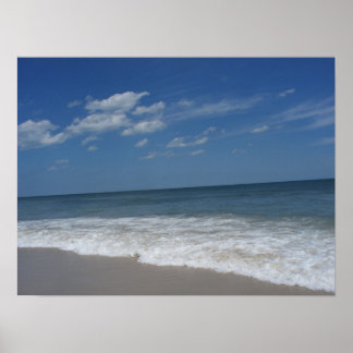 Poster Une journée à la plage