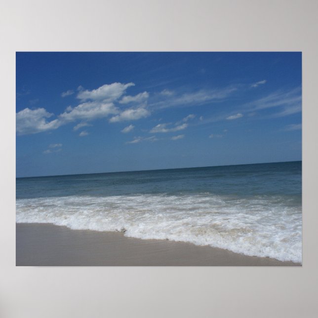 Poster Une journée à la plage (Devant)