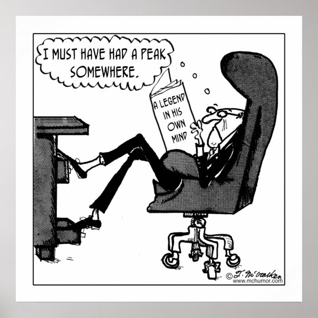 Poster Une légende dans son propre esprit (Devant)