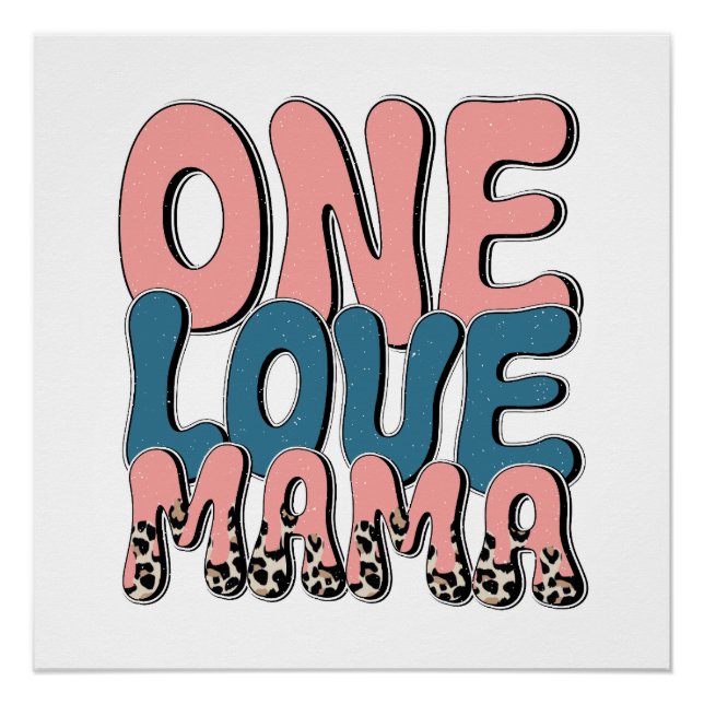 Poster Une maman amoureuse (Devant)