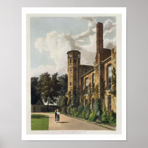 Poster Une partie du St. Peter's College (Peterhouse) de