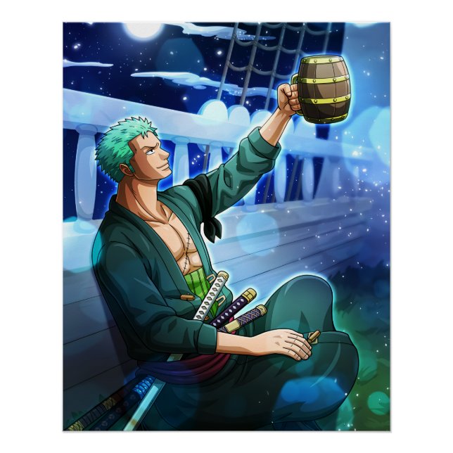 Poster Une pièce , Law , Luffy et Captain Kid (Devant)